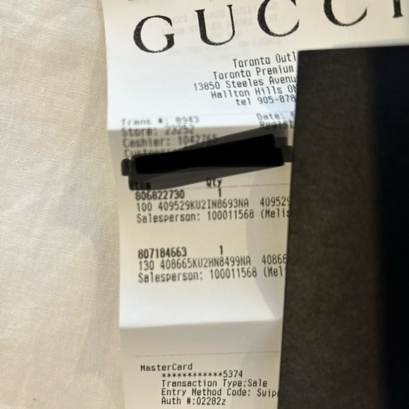 New Gucci Bloom Blue Hydrangea Wallet - Picture 5 of 5